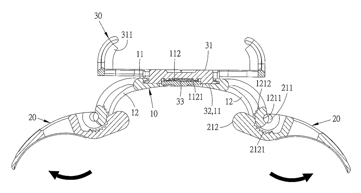 Carrying device for belongings