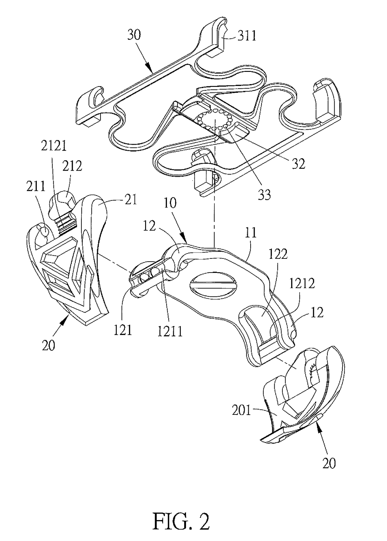 Carrying device for belongings