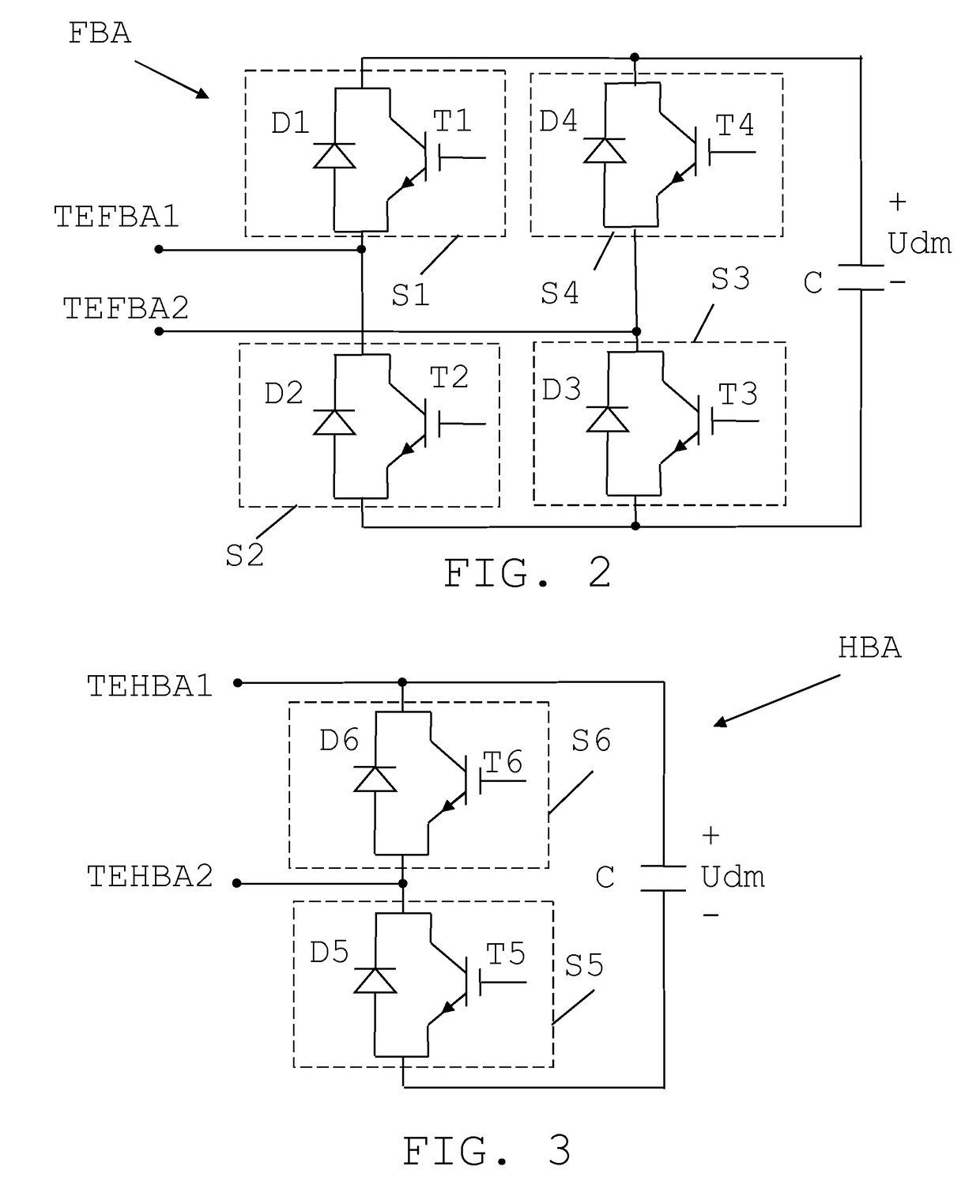 A multilevel converter with reduced ac fault handling rating