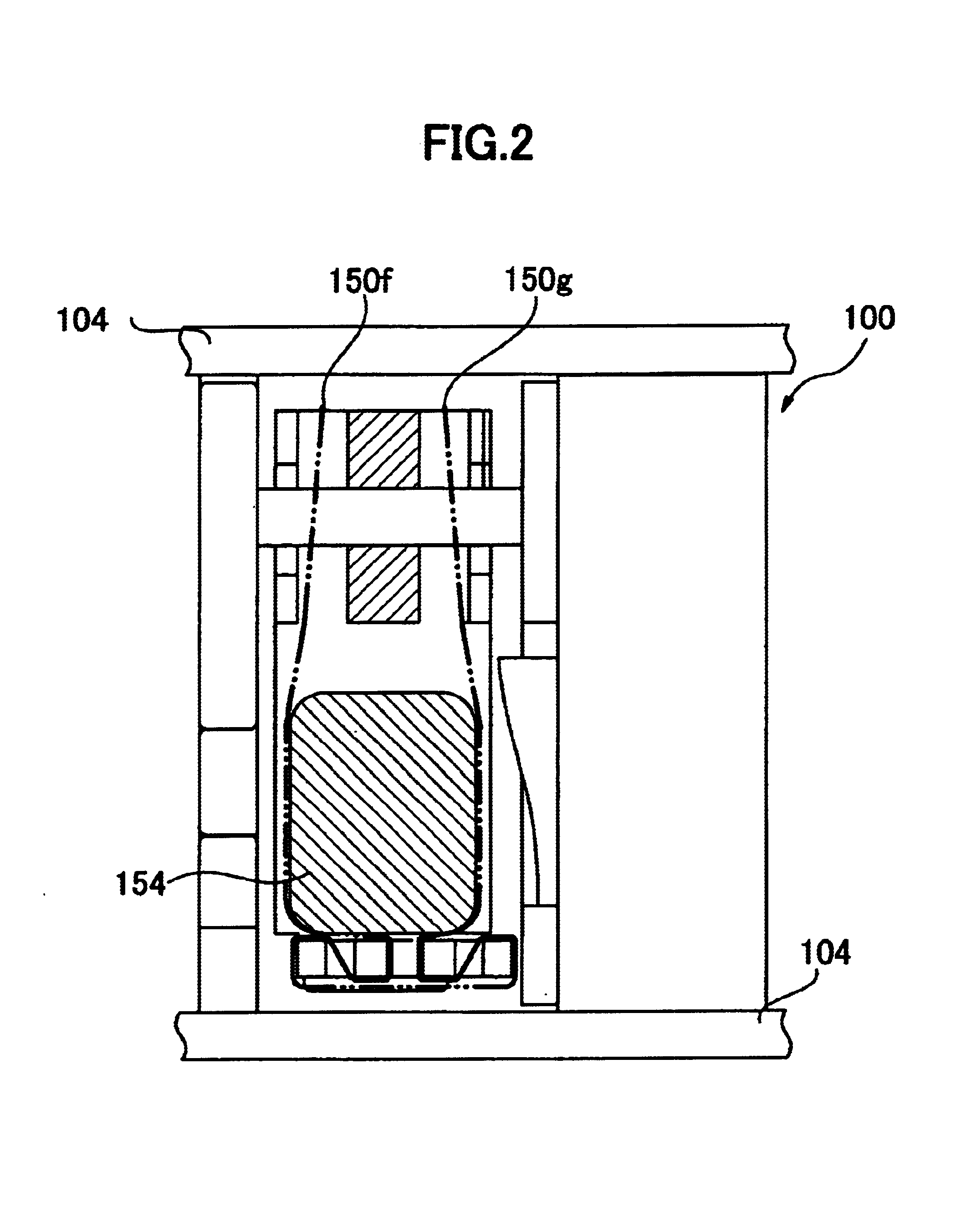 Apparatus for holding a stable condition at two positions and a lens apparatus