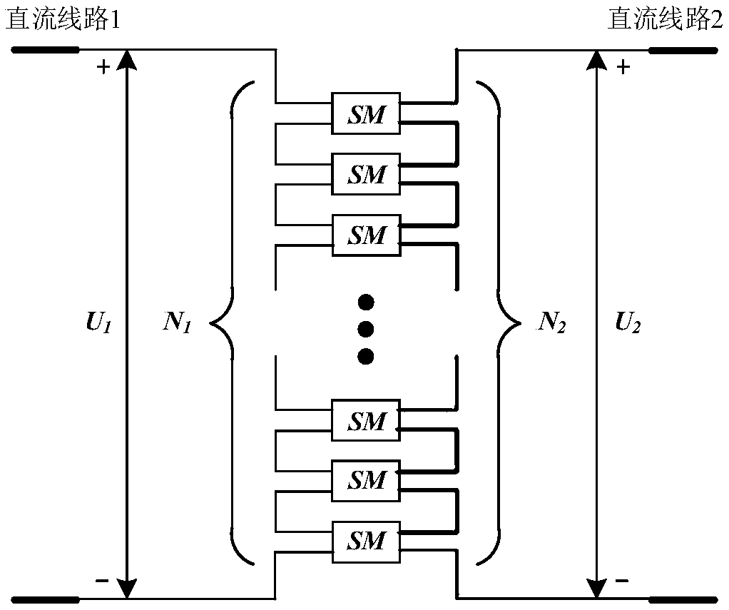 Cascading modularized multi-level dynamic switching DC-DC transformer