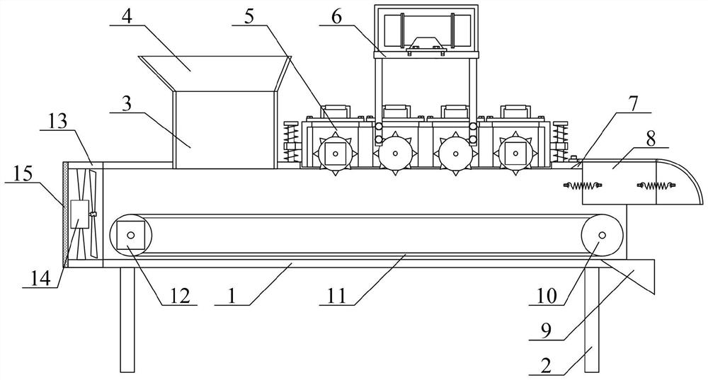 Adjustable boiler coal feeder anti-blocking device convenient to ...