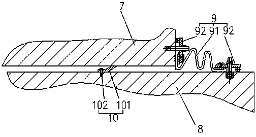 Mobile composite water stopping system and using method thereof