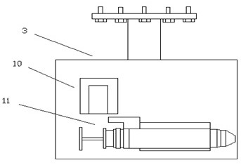 Operation method and device for billet casting and mark spraying through mechanical arm type automatic mark spraying device