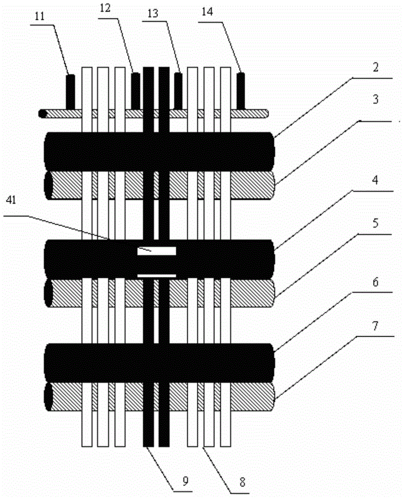 Method for producing colored spun yarn