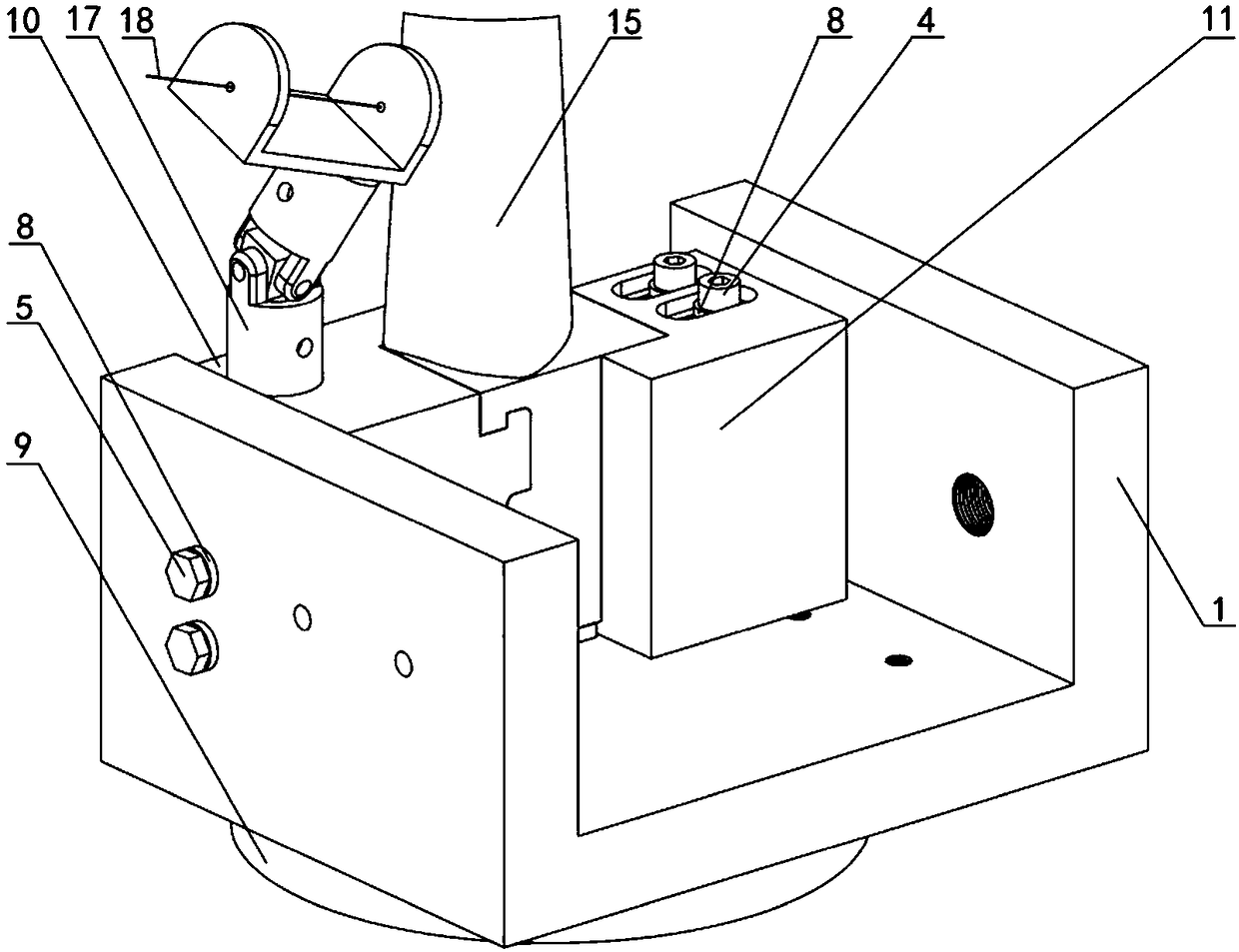 A Combined Fixture for Laser Shock Strengthening Steam Turbine Blades