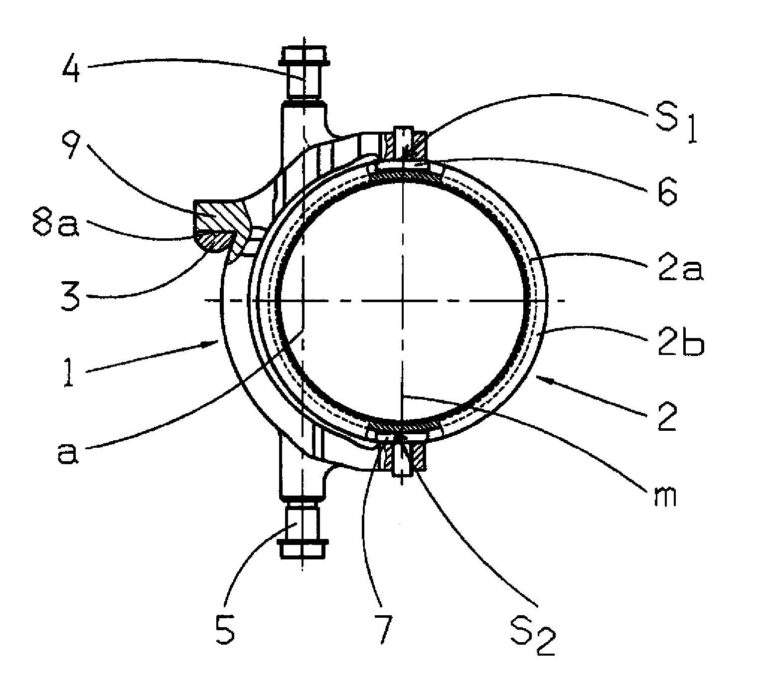 Arrangement of a gear shift fork in a transmission