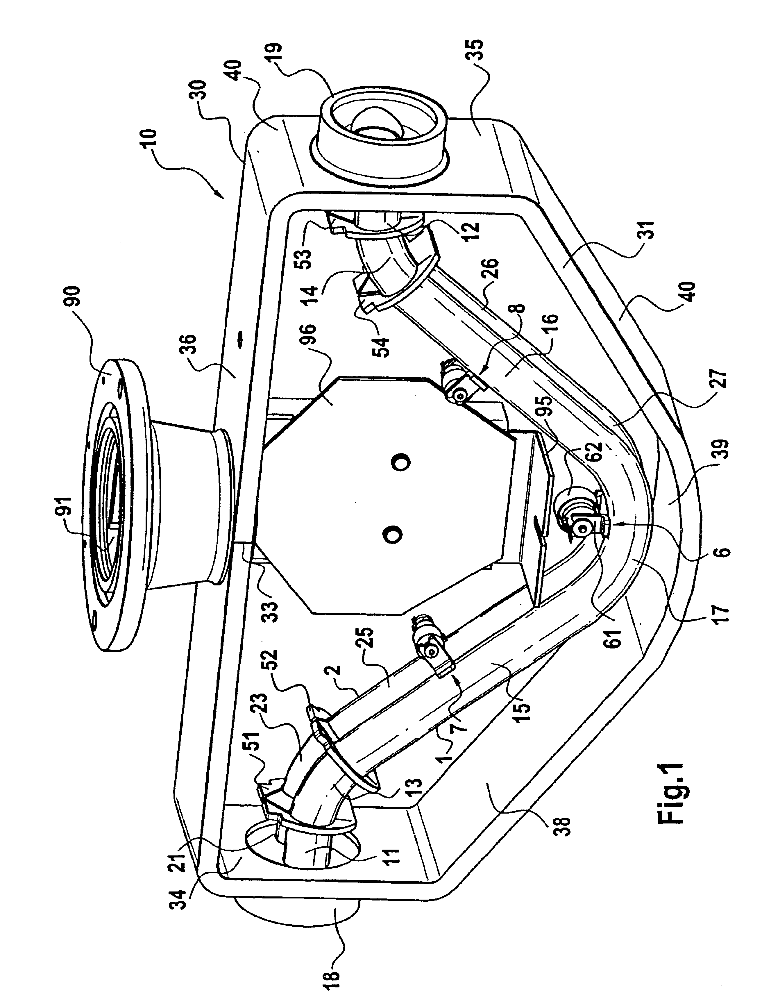 Coriolis mass flow rate/density/viscoy sensor with two bent measuring tubes