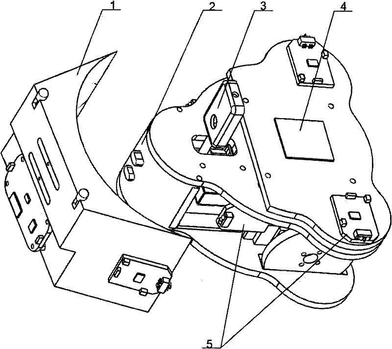 Indoor security robot capable of automatically returning to charge base and method of returning indoor security robot to charge base