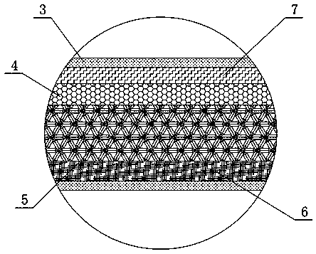 Dacron normal-temperature needle-punched felt with shrinking function