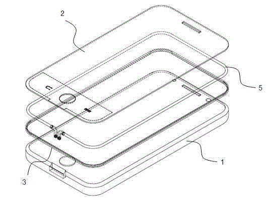 Mobile phone optical communication device