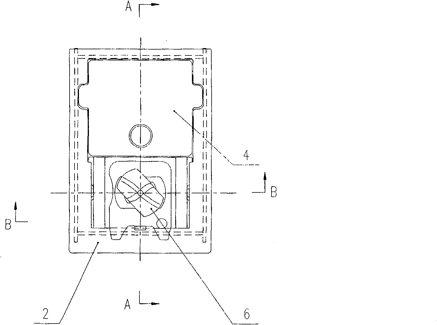 Locking device for railway container flat car loading