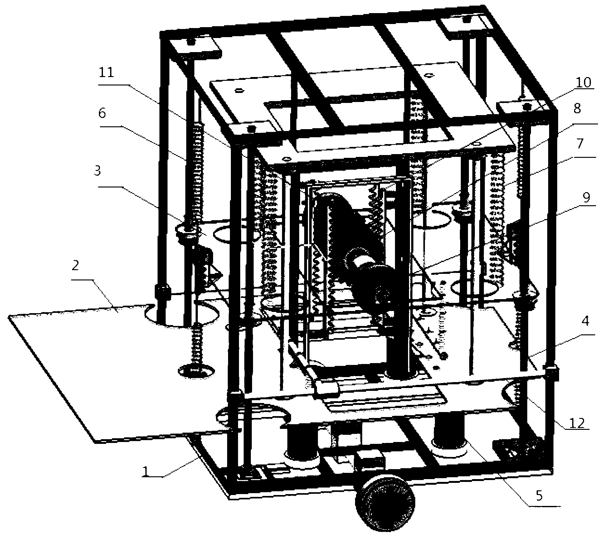 Method and device for improving automobile kinetic energy generating efficiency