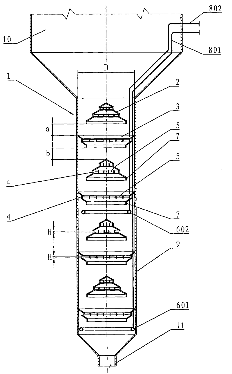 A catalytic conversion stripper