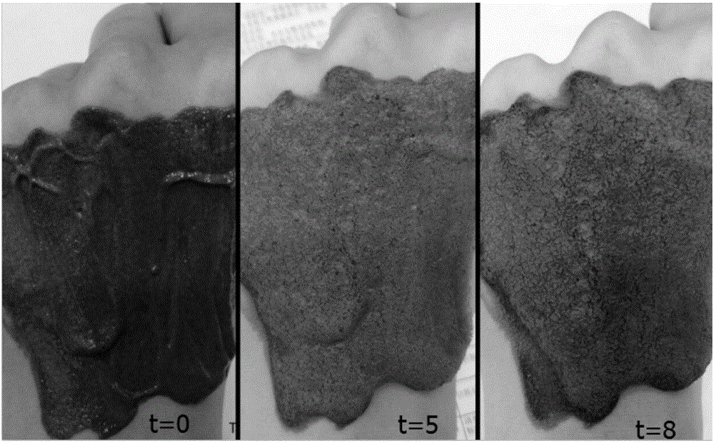 Composition capable of cleaning and cooling skin and cosmetic product