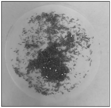 Preparation method of metal organic complex material for malachite green enrichment and sensing