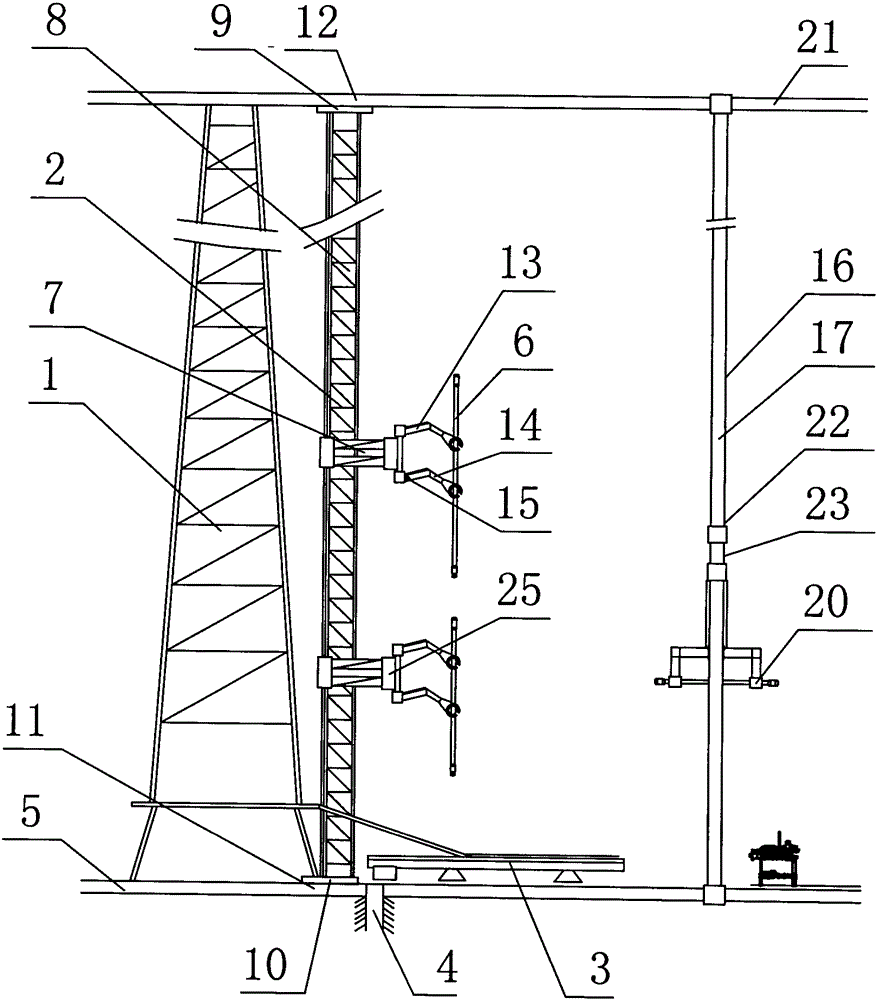 Offshore drilling platform automatic piping system