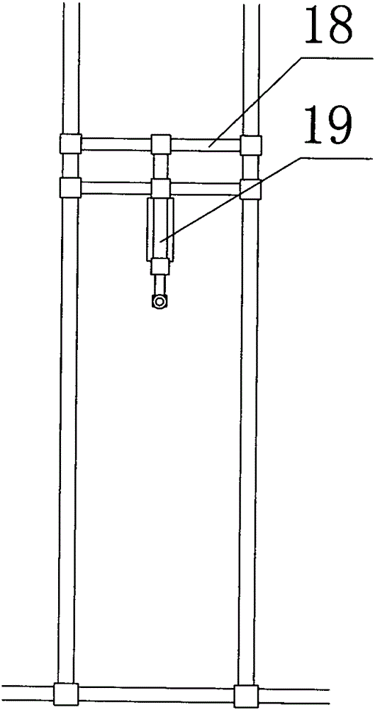 Offshore drilling platform automatic piping system