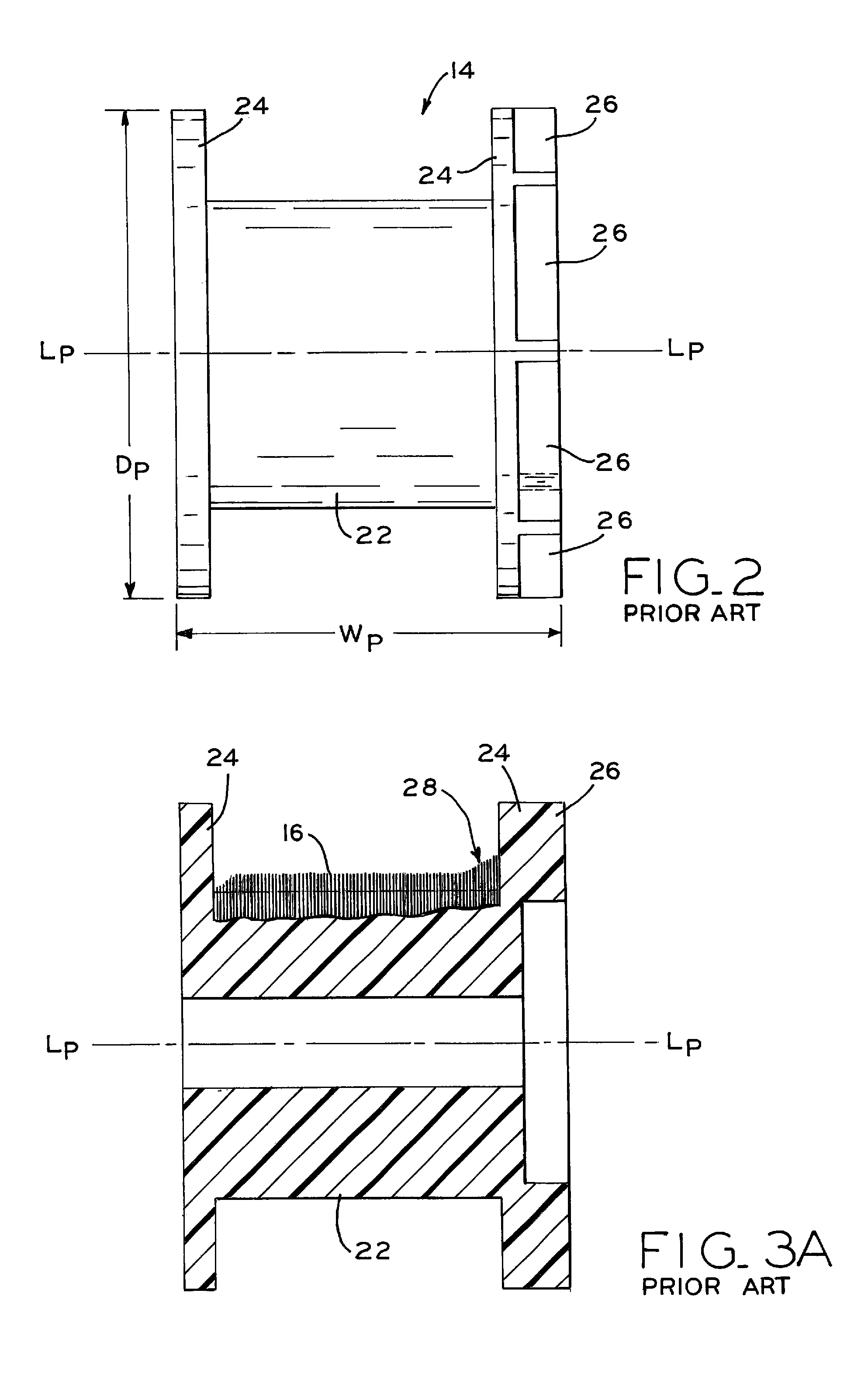 Bi-tapered spool for wire braiding machines