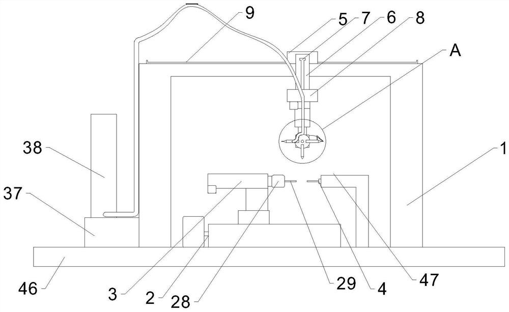 Welding and dispensing equipment for inductor production and using method thereof