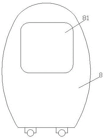 Dustproof hydrogen balloon storage box