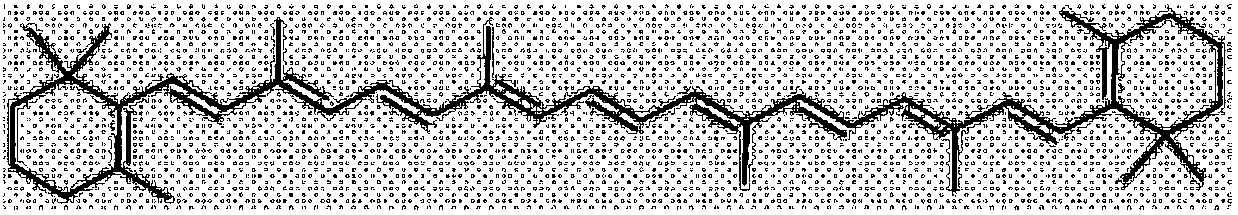 Method for synthesizing beta-carotene from vitamin A through one-pot method