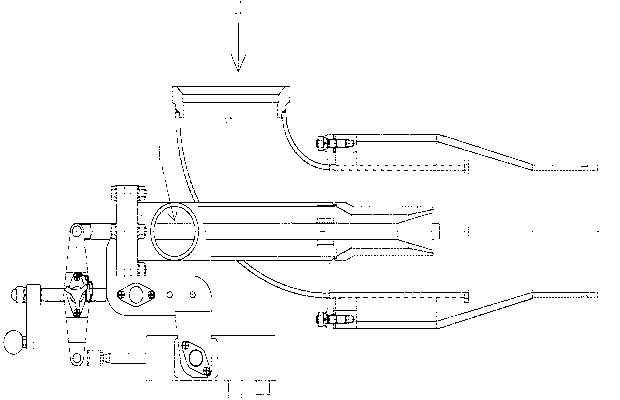 Clear water controlling device for high-energy mixer and high-energy mixer