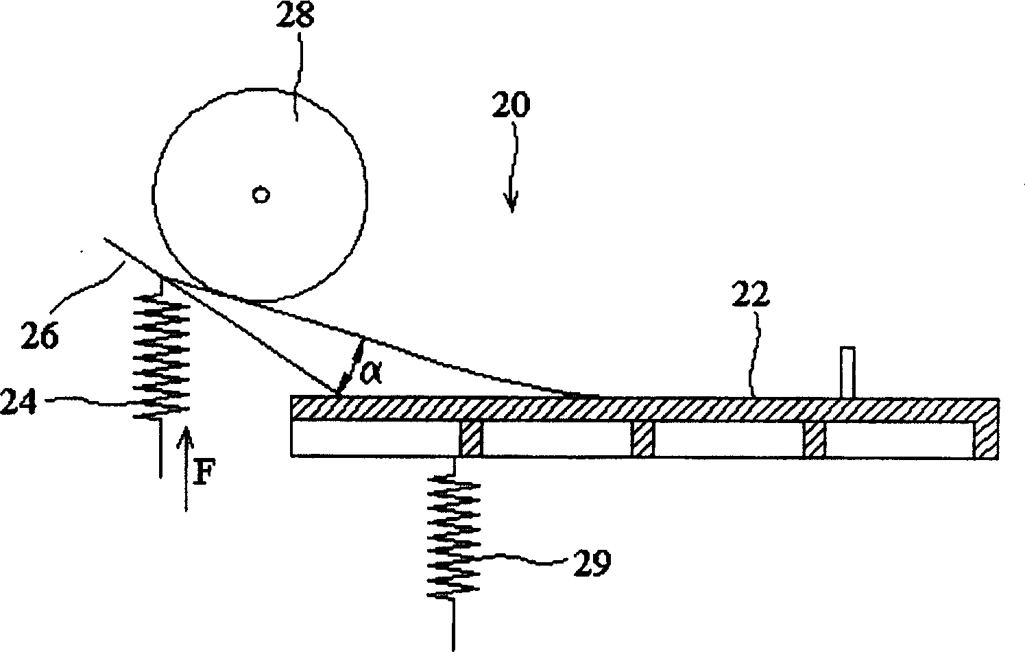 Recording medium feeding system and method