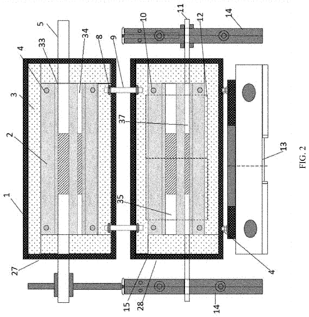 Online measuring system, method and application for semi-volatile organic compound in gas phase