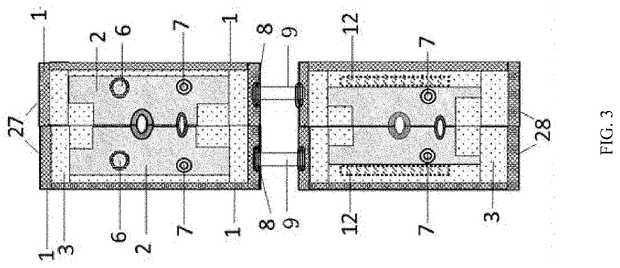 Online measuring system, method and application for semi-volatile organic compound in gas phase