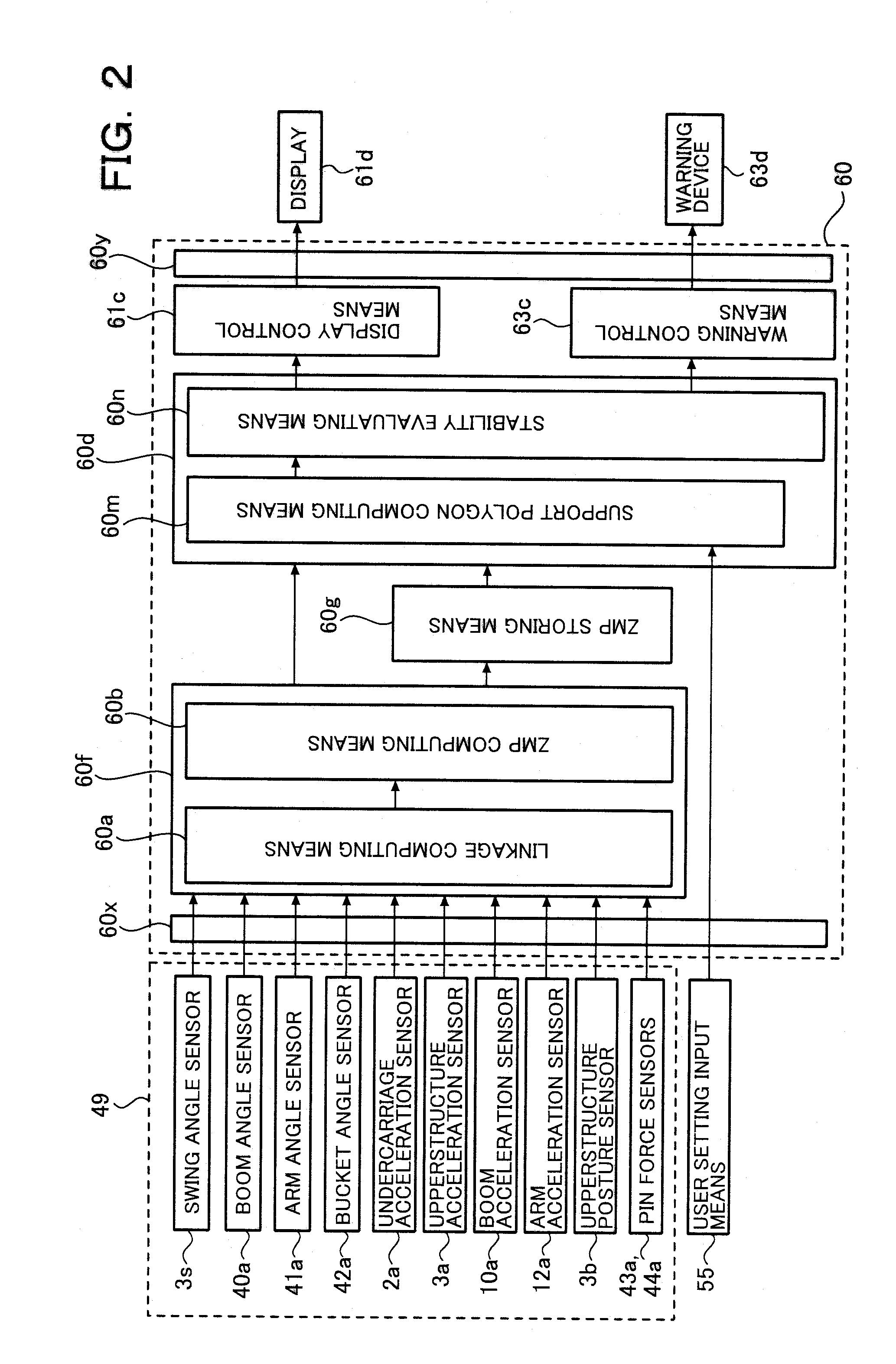 Work machine safety device