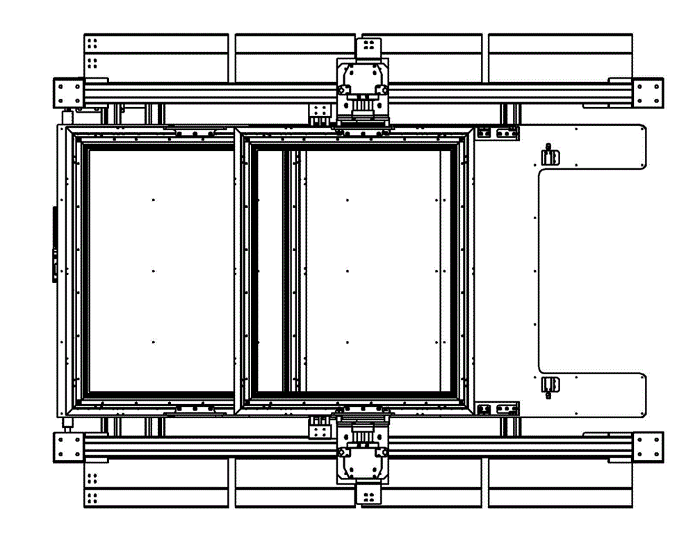 Sewing box replacing device, driving method thereof and sewing machine