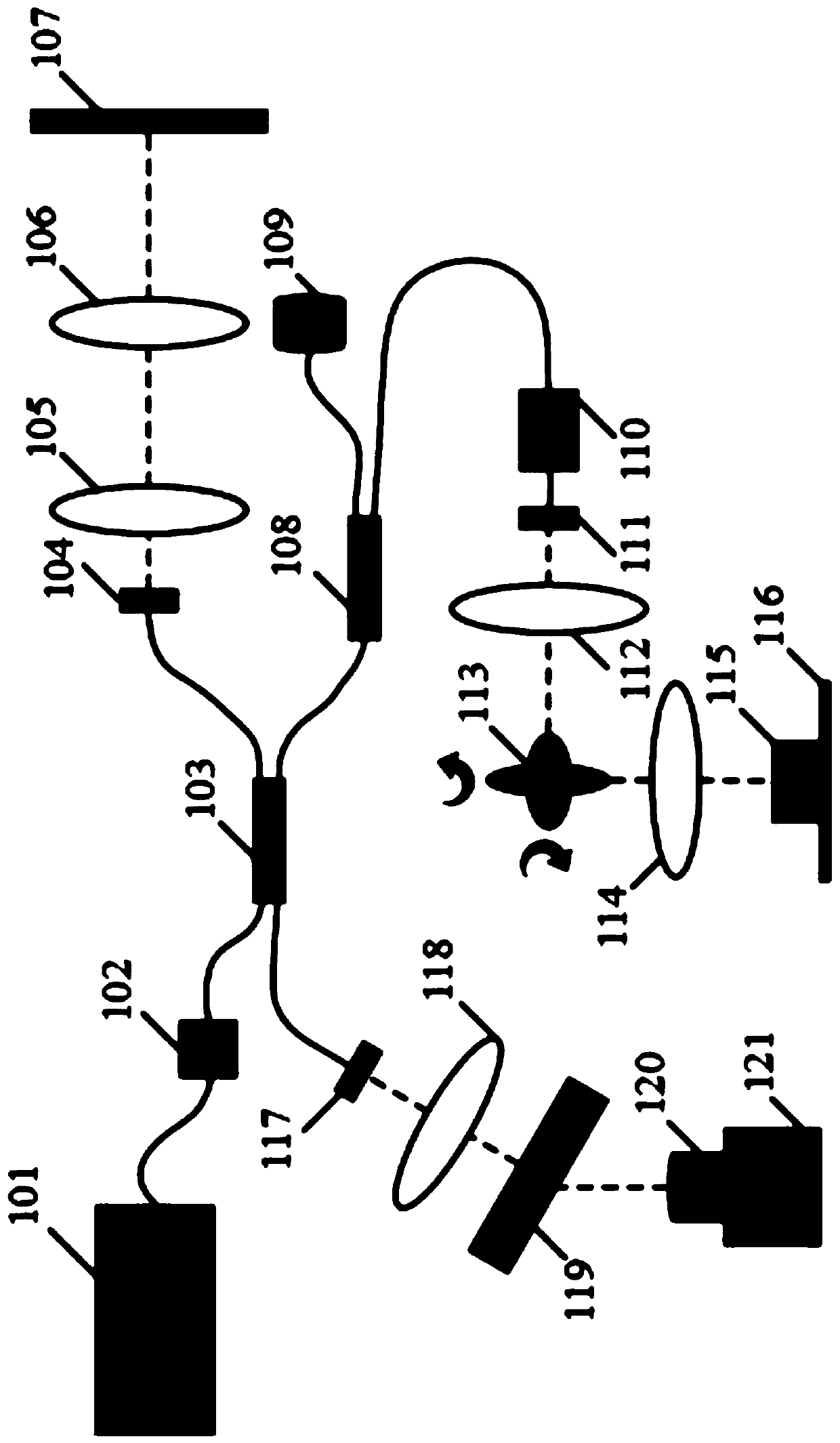 Indocyanine green-loaded carbon nanotube-mediated optical coherence tomography method and system