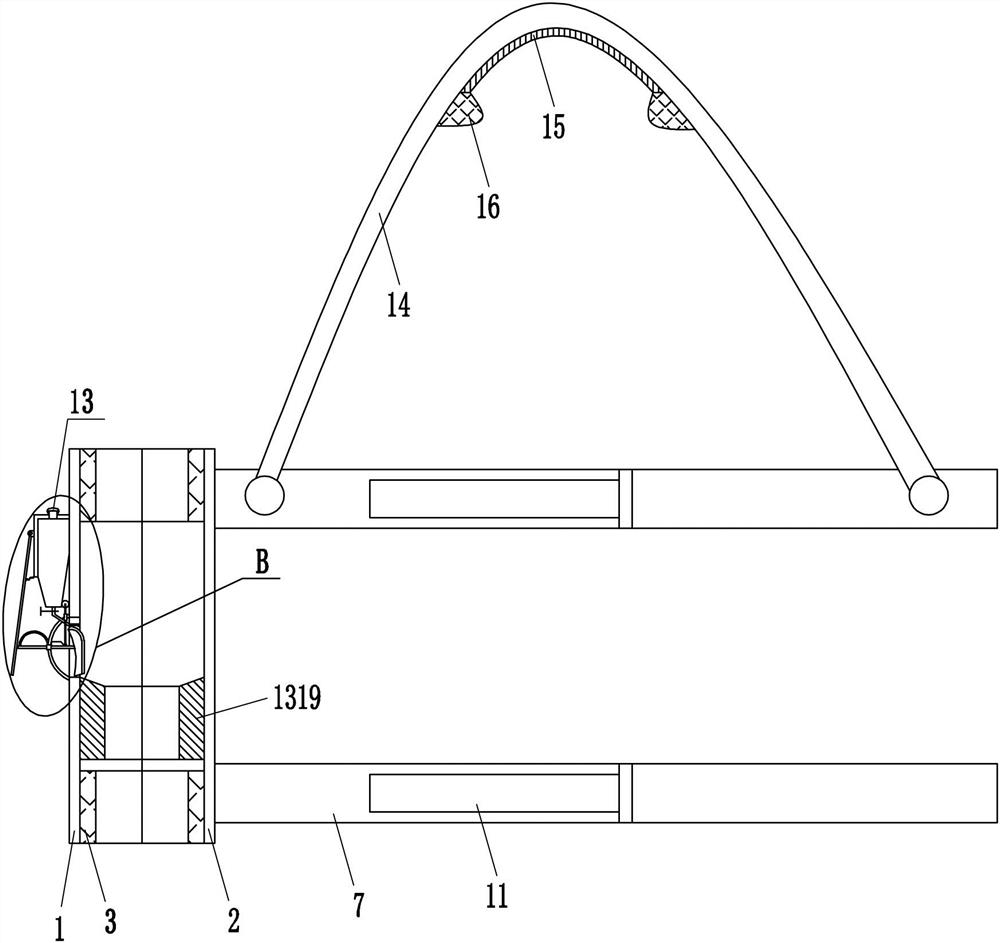 An arm fixation device for patients with arm fractures