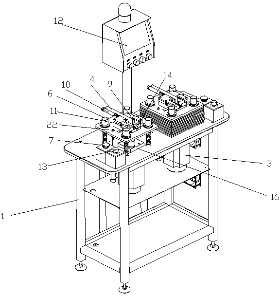 Installation mechanism for implementing installation of valve rod and valve body