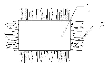 Textile having silk drawing process and preventing dust mites and allergic asthma