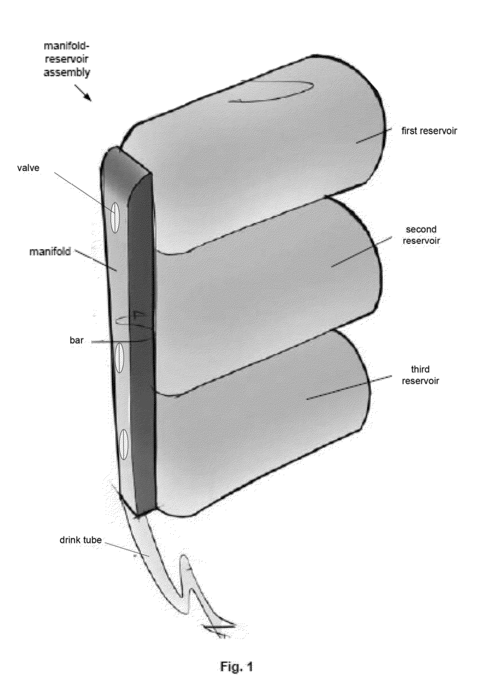 Reservoir system and method of making