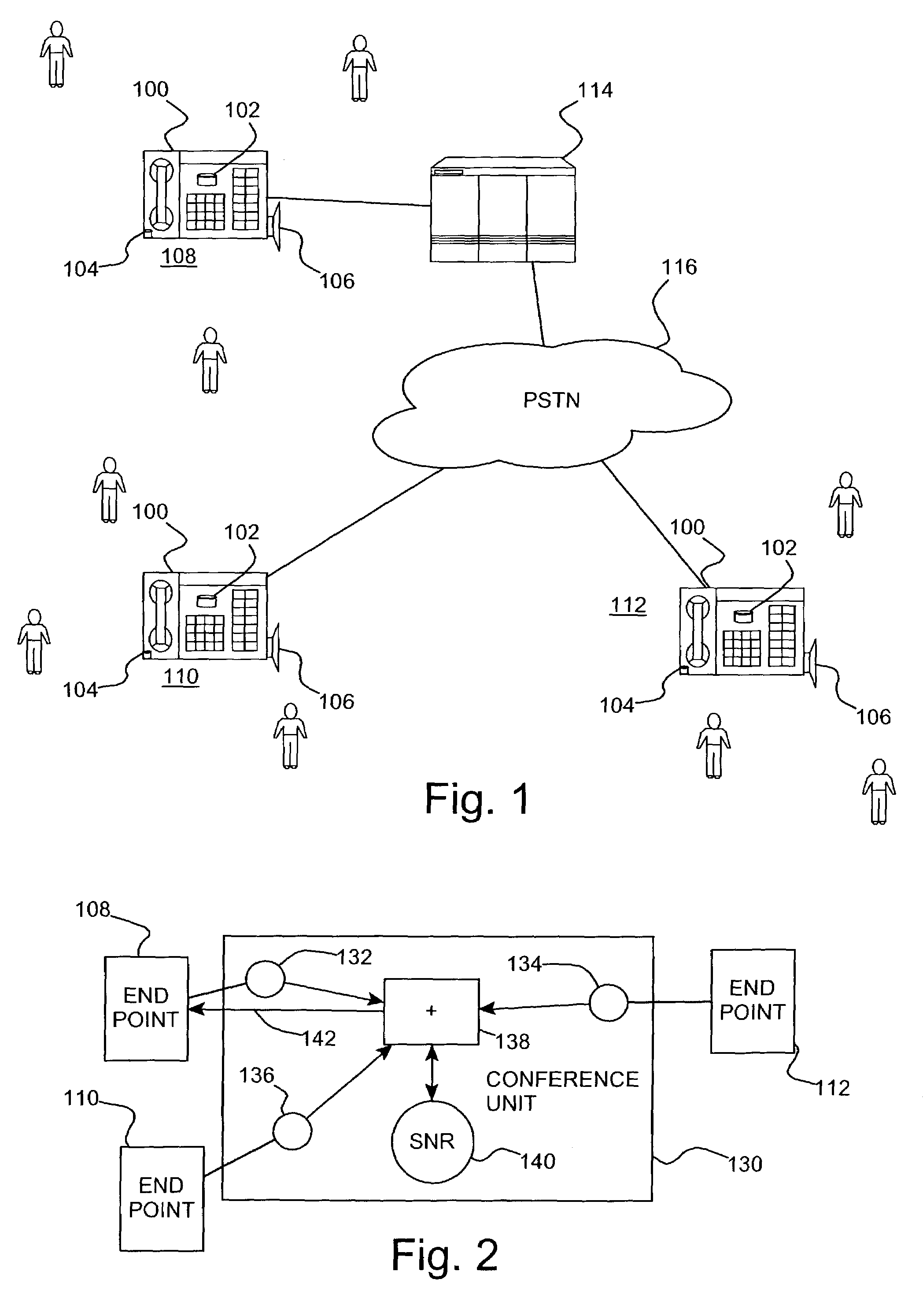 Automatic speak-up indication for conference call attendees