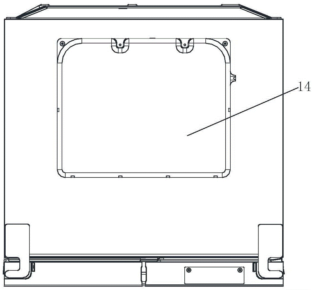 Five-door air-cooled refrigerator