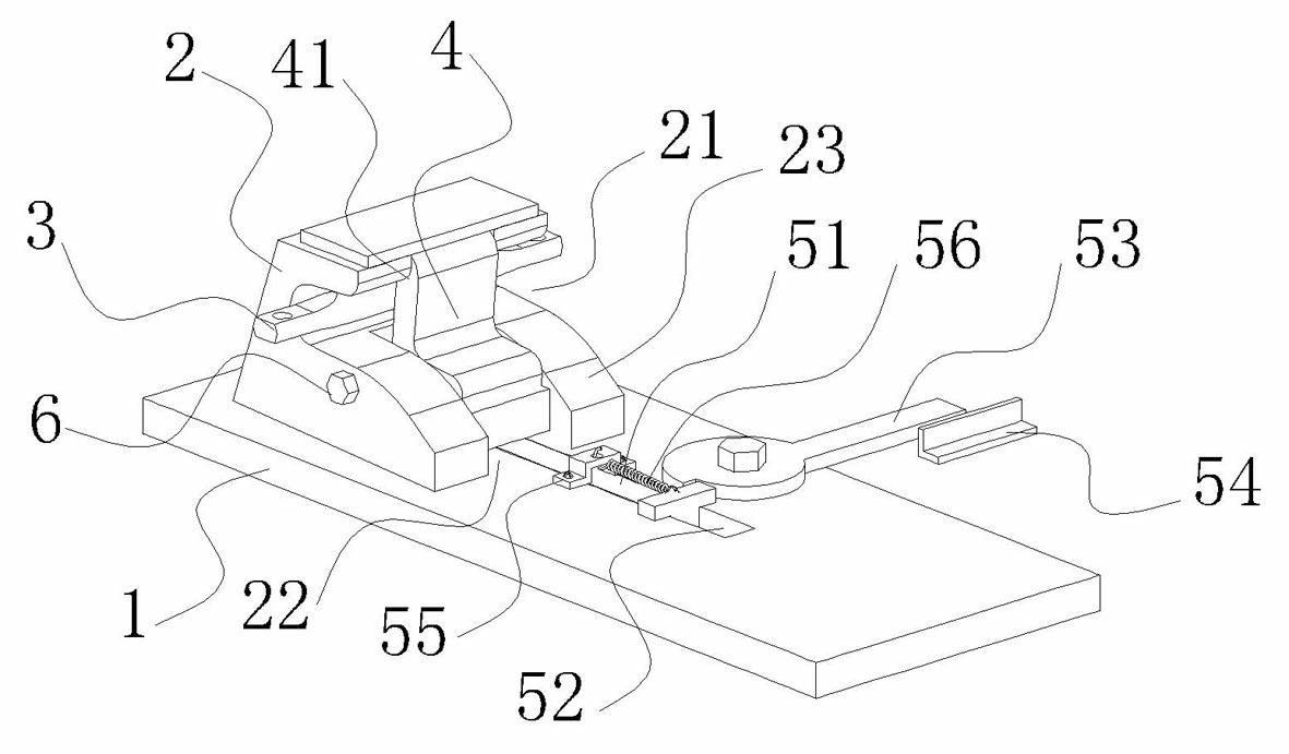 Traction protection device used for vehicle collision test