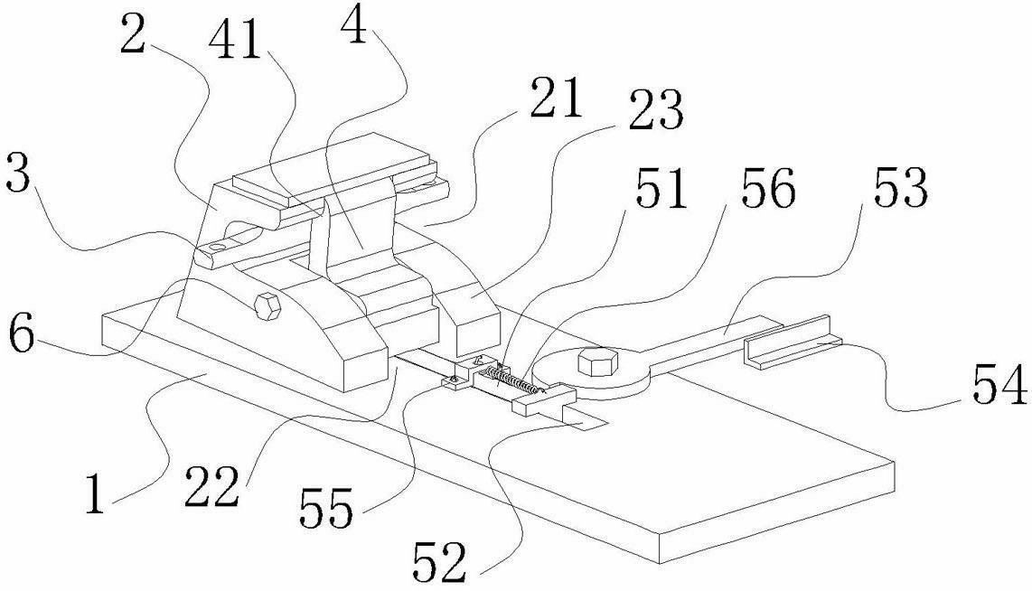 Traction protection device used for vehicle collision test