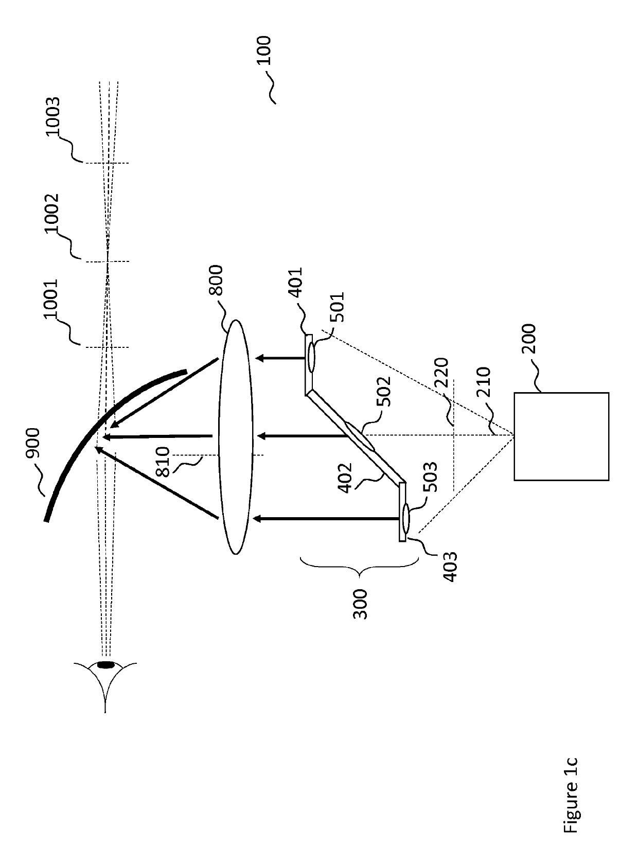 Multi-depth display apparatus