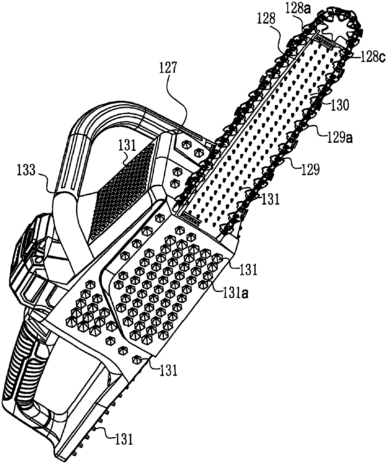 Lithium Electric Chainsaw with Lithium Battery Box