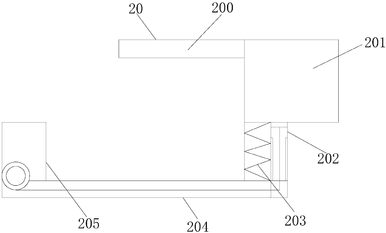 Coil spring forming device for pocket spring