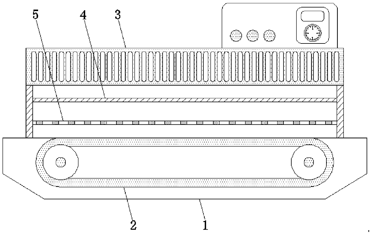 Intelligent sealing machine capable of ensuring heat sealing stability based on intermittent reciprocating motion