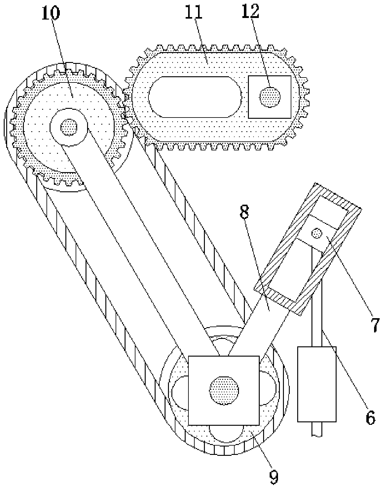 Intelligent sealing machine capable of ensuring heat sealing stability based on intermittent reciprocating motion