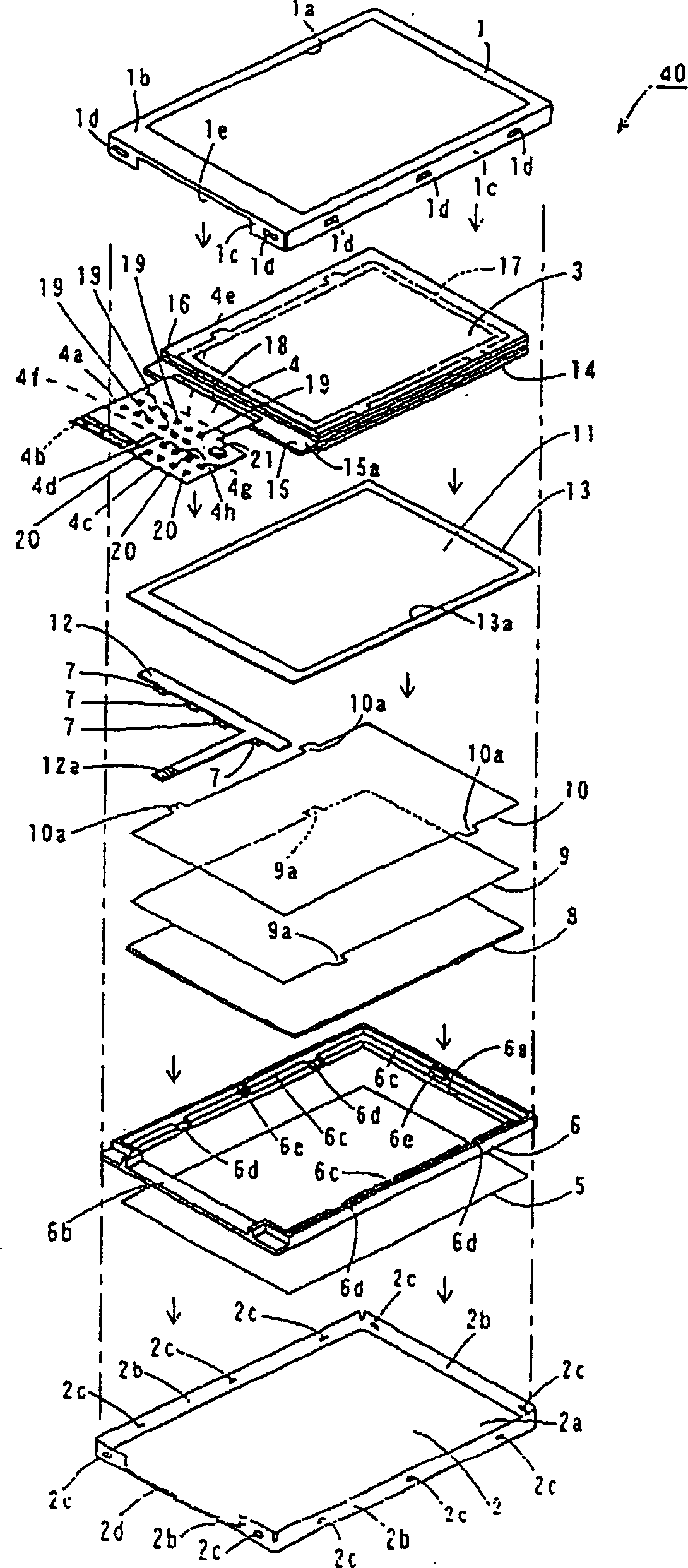 Display and mobile device