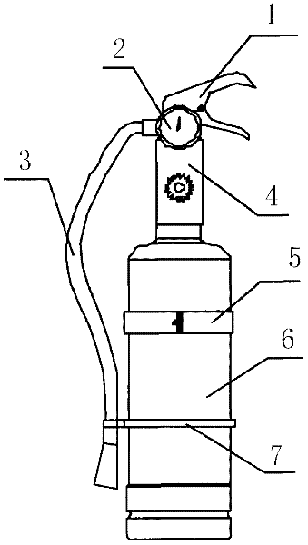 Pipe network type dry powder fire extinguishing system and method