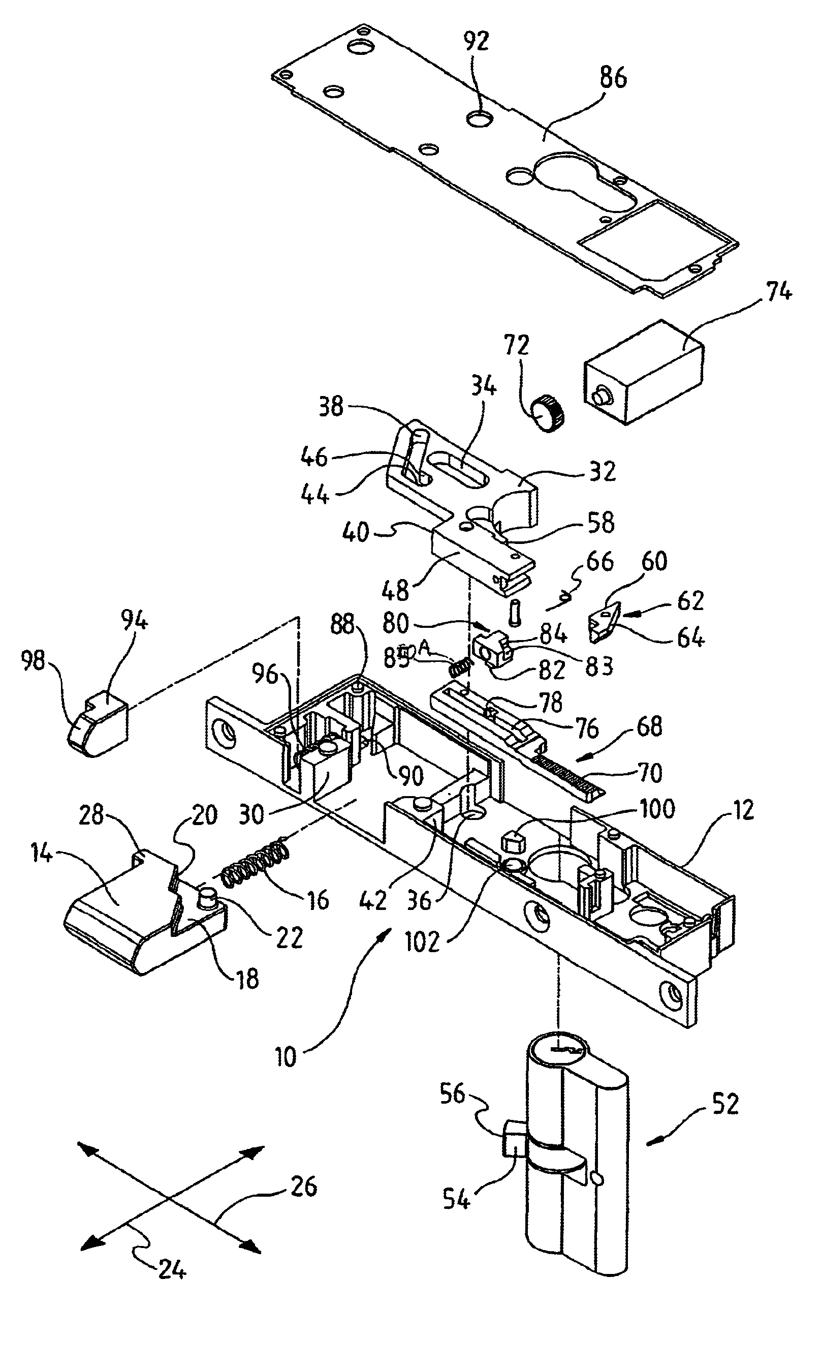 Dual lock apparatus