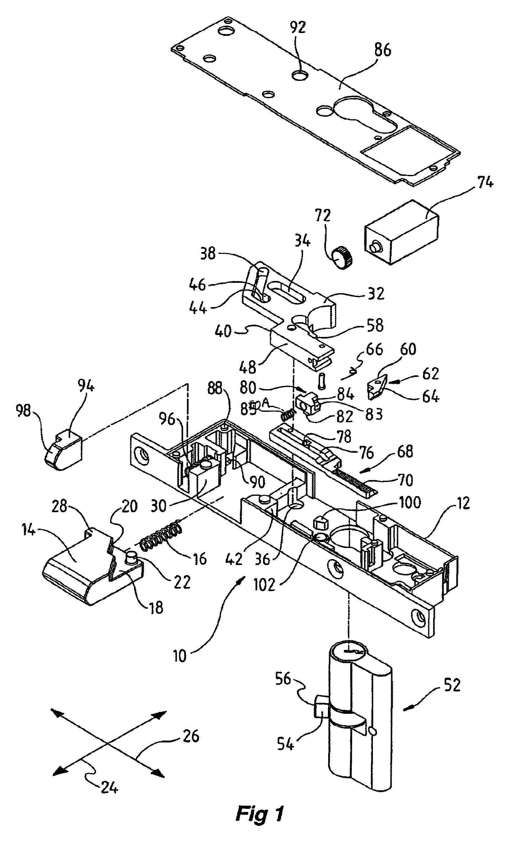 Dual lock apparatus